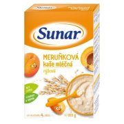 Sunar Marhuľová kaša mliečna ryžová, 225 g